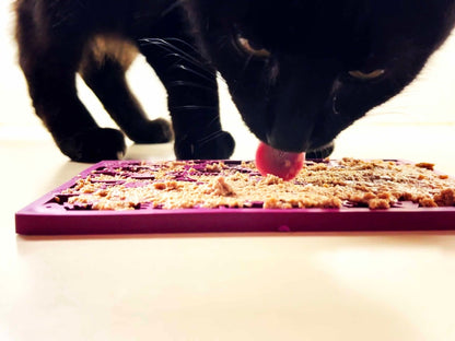 SodaPup Fishy emat Small Enrichment Lick Mat Dogs Cats |