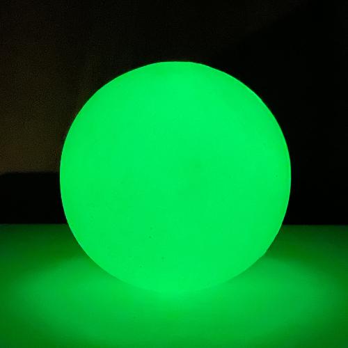 SodaPup 4" Glow-in-the-Dark Dog Ball Treat Dispenser & Water Toy | USA Made