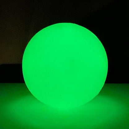 SodaPup 4" Glow-in-the-Dark Dog Ball Treat Dispenser & Water Toy | USA Made