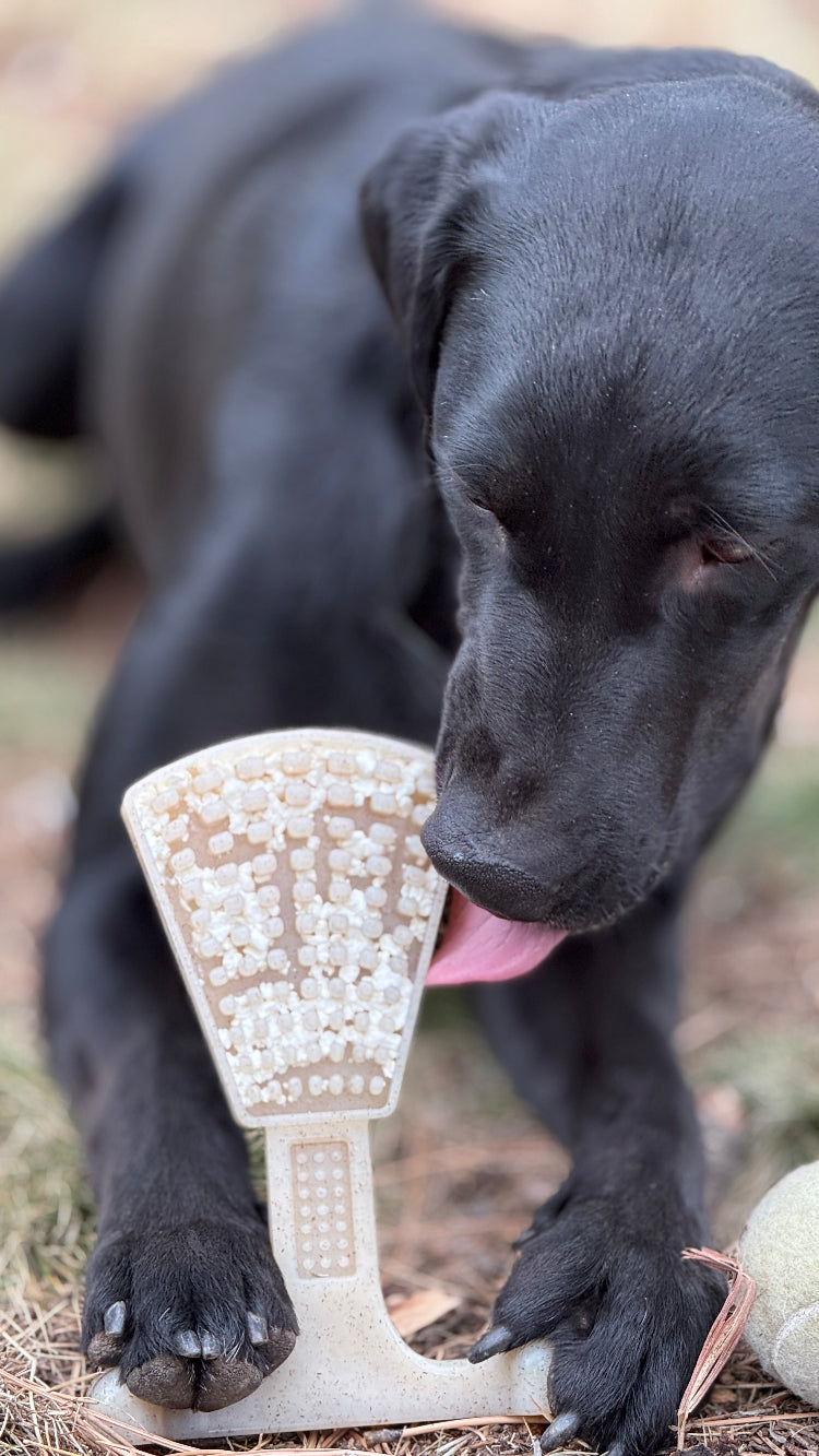 SodaPup Waffle Tower Nylon Chew & Enrichment Toy | 2-in-1 Aggressive Chewers