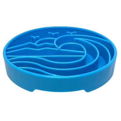 SodaPup Baja Design eTray Shallow Slow Feeder Dog Bowl Enrichment | USA Made