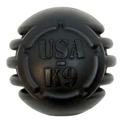 USA-K9 Stars and Stripes Rubber Dog Toy | K9 Handler Reward Toy | Red | USA Made (Copy) - SodaPup/True Dogs, LLC
