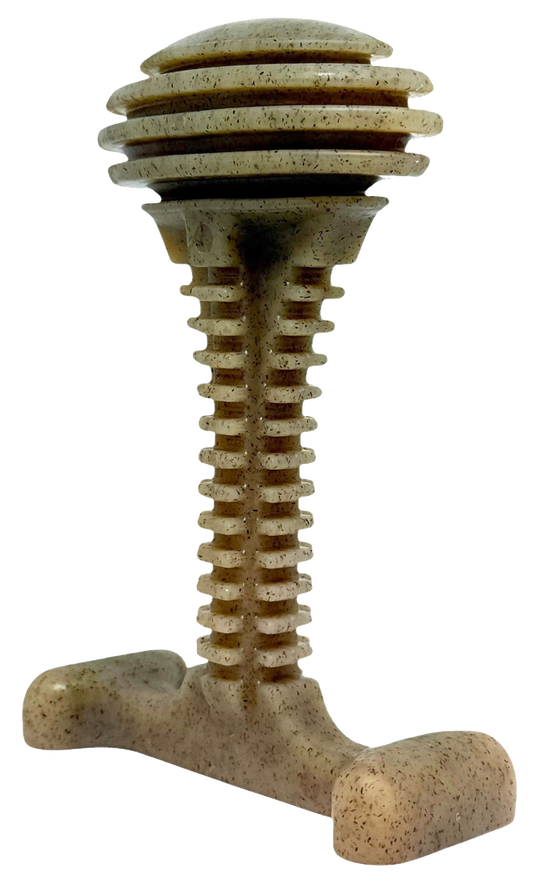 SodaPup Honey Bone Dental Tower Indestructible Nylon Dog Chew Toy XL | USA Made