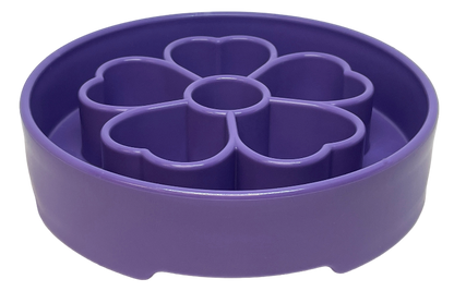 SodaPup Flower eBowl Deep Slow Feeder Dog Bowl Enrichment | USA Made