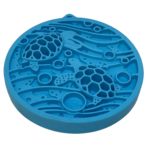 SodaPup Turtle eMat-Mini Lick Mat Suction Cups Small Dogs & Cats | USA
