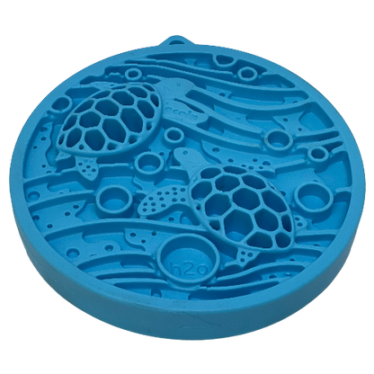 SodaPup Turtle eMat-Mini Lick Mat Suction Cups Small Dogs & Cats | USA