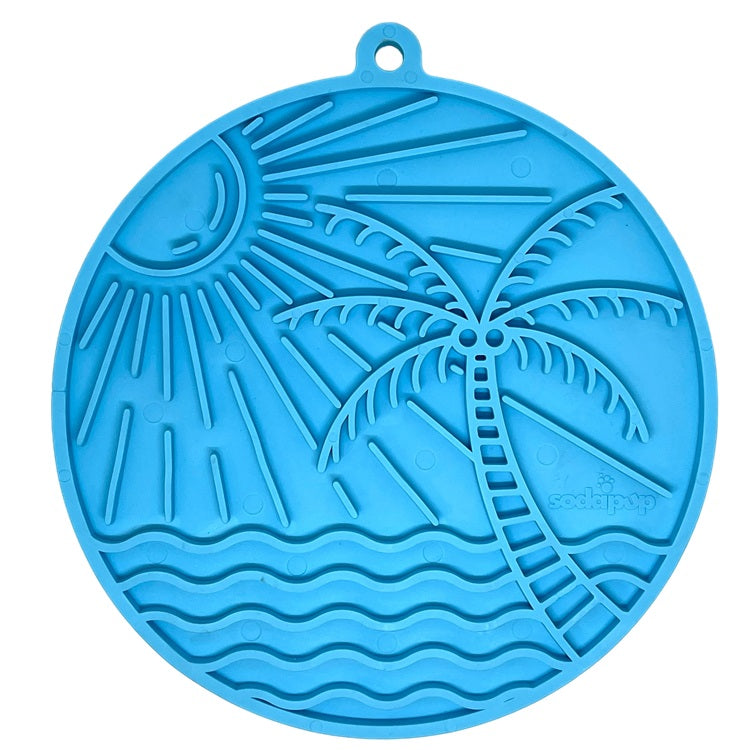 Sun n' Sea eMat Enrichment Lick Mat With Suction Cups | SodaPup