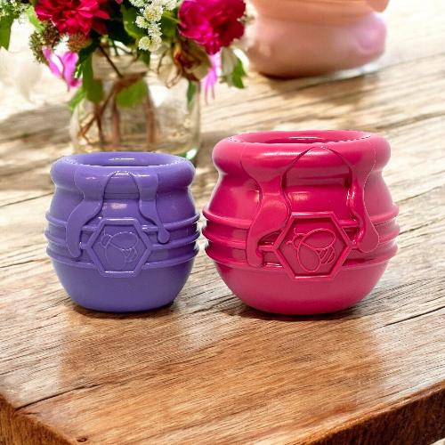 Get Honey Pot Durable PUP-X Rubber Enrichment Toy at Sodapup