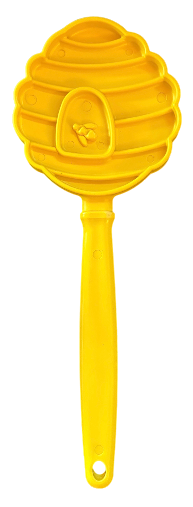 SodaPup eStick Hand-Held Dog Enrichment Toy Interactive Lick Stick | USA Made Beehive yellow