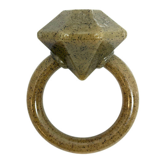 SodaPup Diamond Ring Nylon Teething Puppies | Durable & USA Made Brown