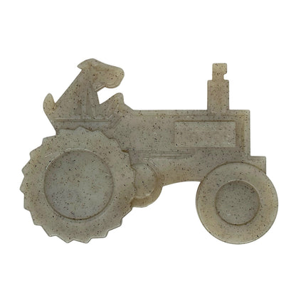 SodaPup Tractor Nylon Dog Toy Aggressive Chewers | USA Made Brown