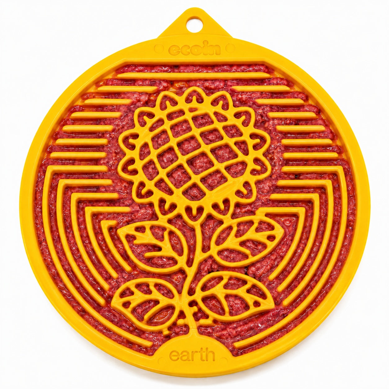 ドッグフード hodaka Earth eCoin Nylon Lick Mat for Dogs | USA Made Enrichment Toy