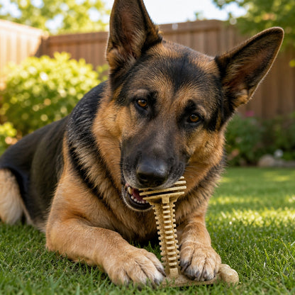 SodaPup Honey Bone Dental Tower Indestructible Nylon Dog Chew Toy XL | USA Made