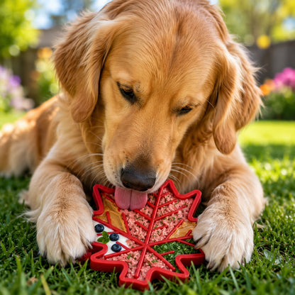SodaPup Canadian Maple Leaf Nylon Dog Chew Toy Indestructible & USA Made