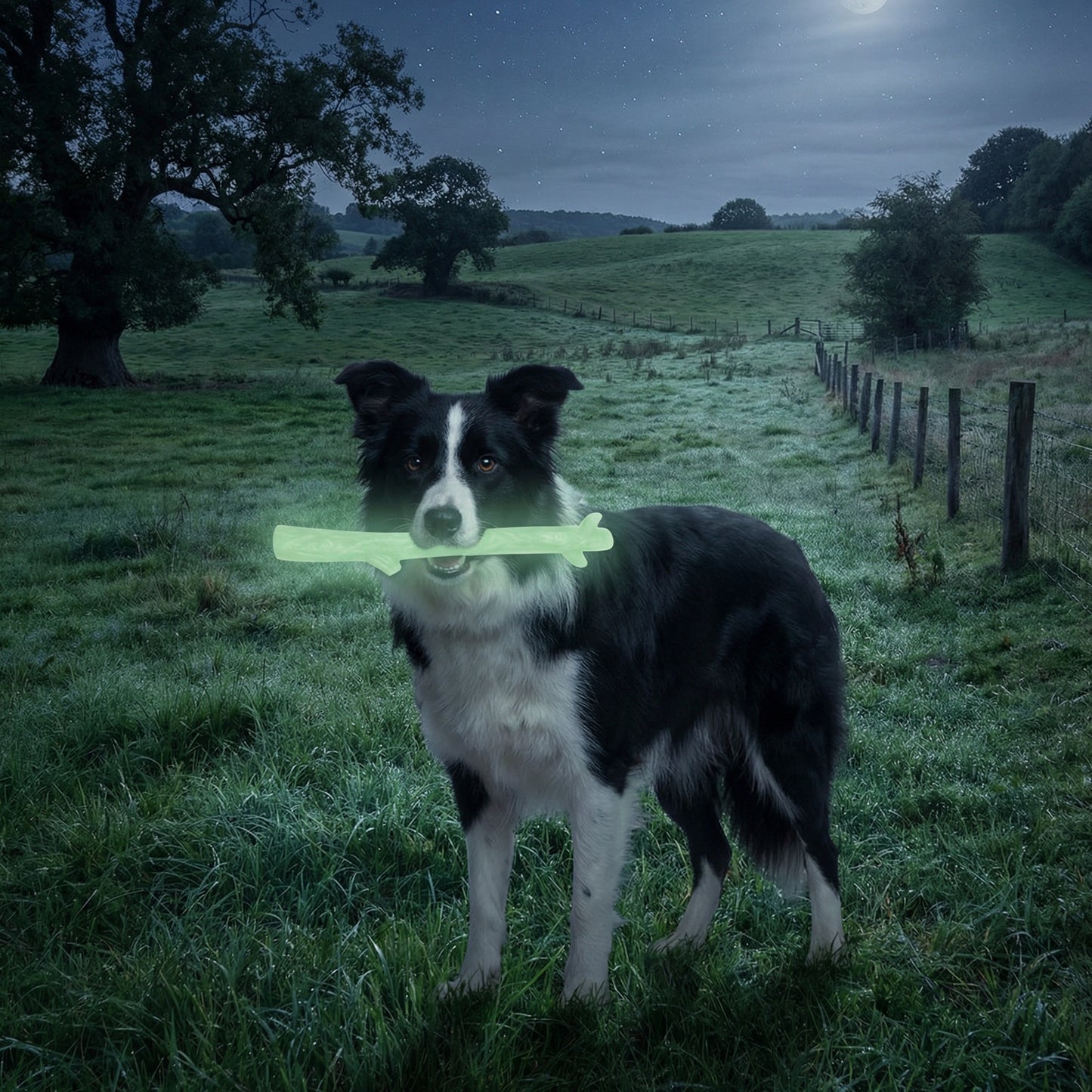 Durable Nylon Glow in the Dark Chew Stick for Power Chewers | Indestructible Dog Toy USA