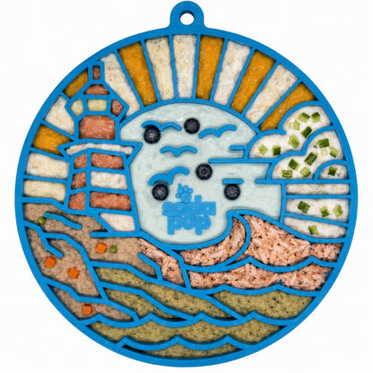 SodaPup Lighthouse eMat Enrichment Lick Mat Dogs Cats Suction Cups | USA Made