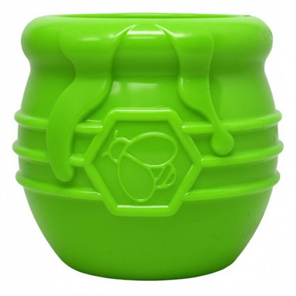 Honey Pot Dog eCup Treat Dispenser | Durable PUP-X Rubber Enrichment Toy | USA Made - SodaPup/True Dogs, LLC