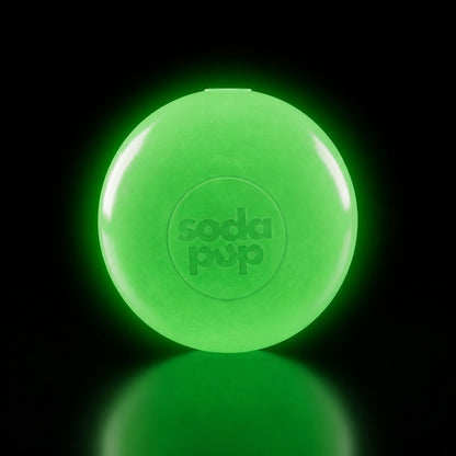 Squeak Ball - Glow in the Dark - Durable Squeaky Dog Toy, Floats, Chew Toy | USA Made
