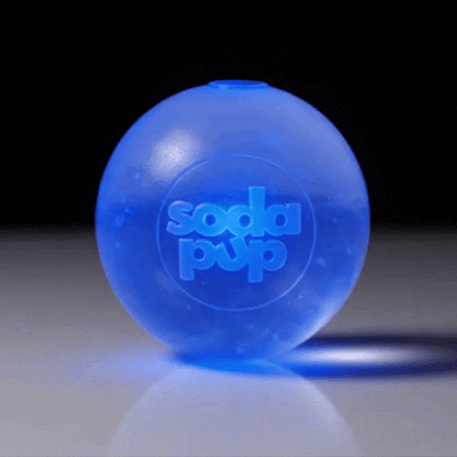 Strobe Ball Light-Up Dog Toy - Durable Floating Chew Ball | Made in USA - SodaPup/True Dogs, LLC