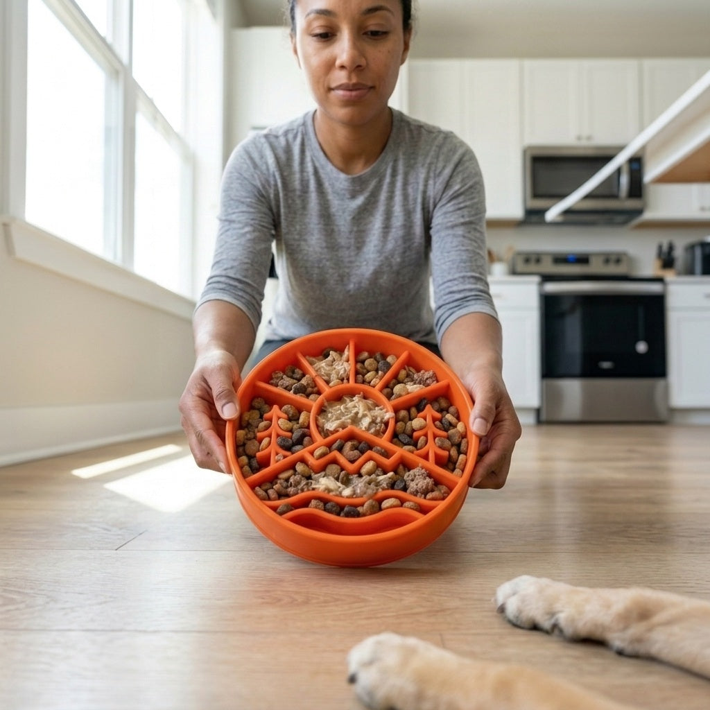 Great Outdoors eBowl - Slow Feeder Dog Bowl & Enrichment | USA