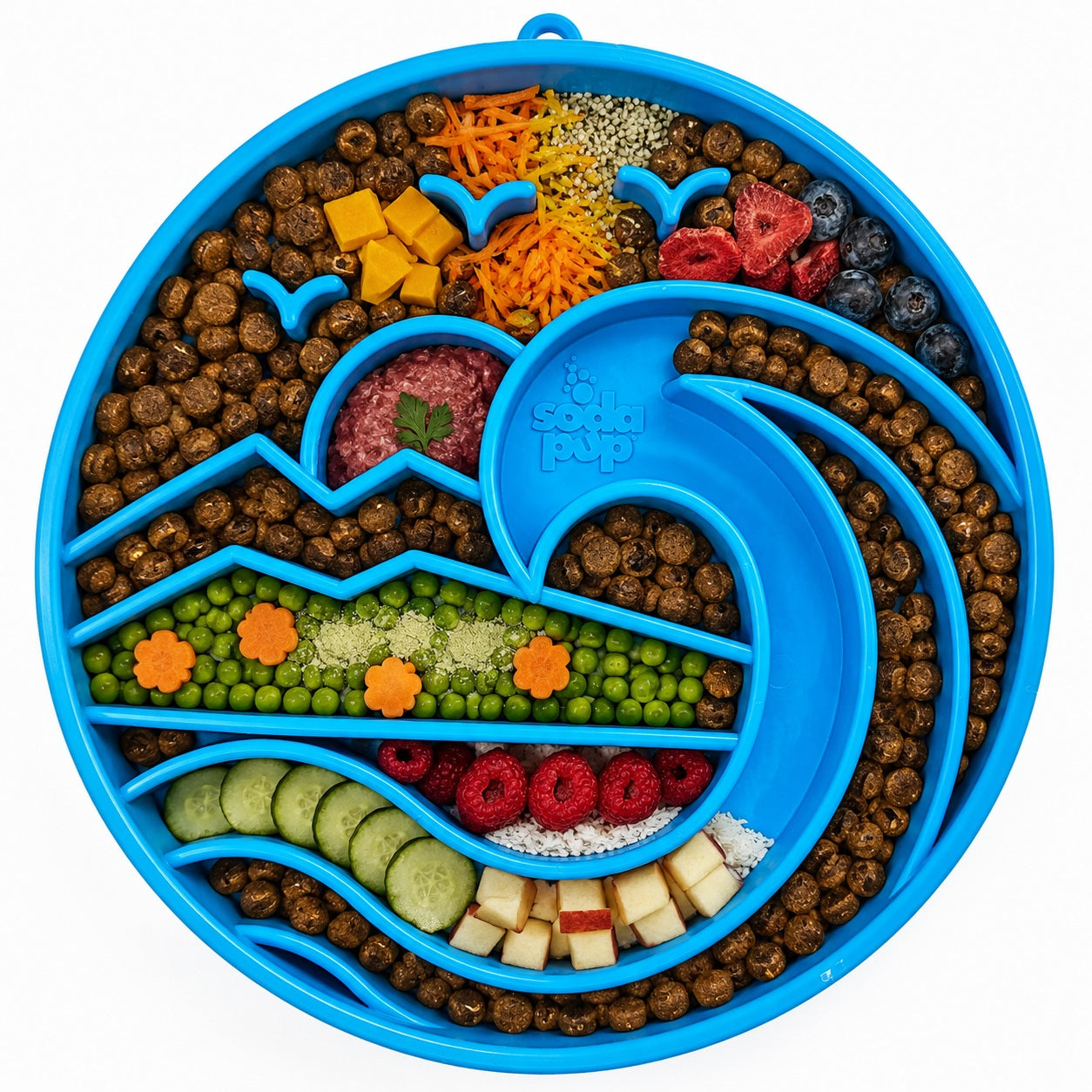 Baja Design eTray - Shallow Slow Feeder Dog Bowl for Enrichment