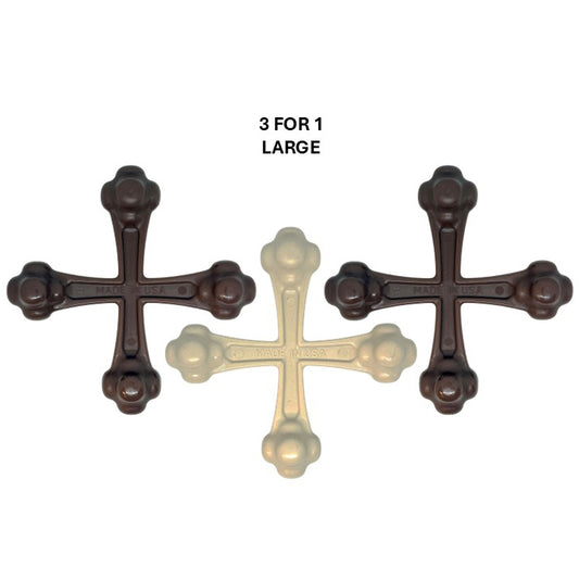 Quad Bone Nylon Chew Toy 3-Pack | Durable Dog Bone for Aggressive Chewers | USA Made | SodaPup