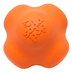 Orange SodaPup Crazy Bounce rubber ball toy