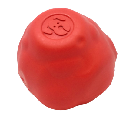 SodaPup Asteroid Rubber Dog Chew Toy Heavy Chewers | Red Retrieving USA Made Large