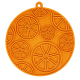 Citrus Design eMat - Enrichment Lick Mat For Dogs and Cats - with Suction Cups | USA Made - SodaPup/True Dogs, LLC
