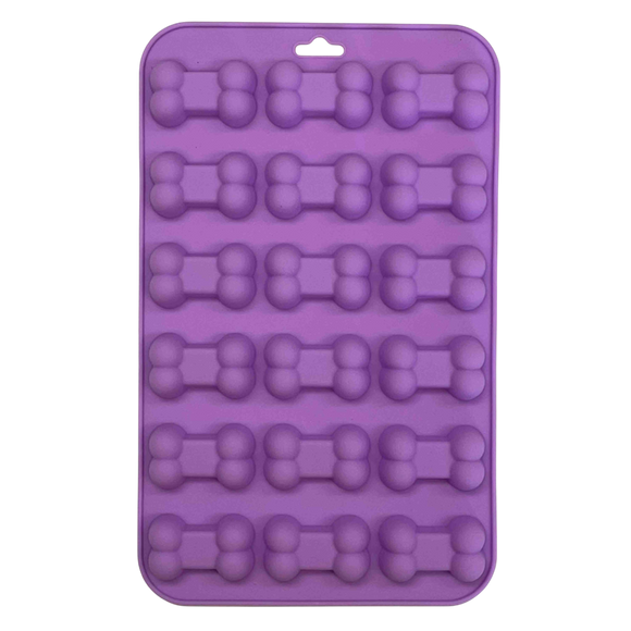 Dogtastic Jelly Shots Silicone Mold - Bone Shape