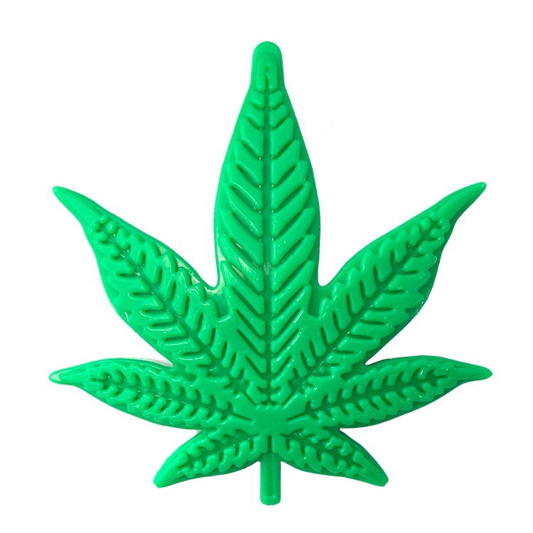 SodaPup Colorado Maple Leaf Nylon Dog Chew Toy Aggressive Chewers | USA Made Green