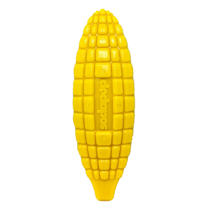 SodaPup Corn Cob Nylon Dog Toy Aggressive Chewers | USA Made Yellow