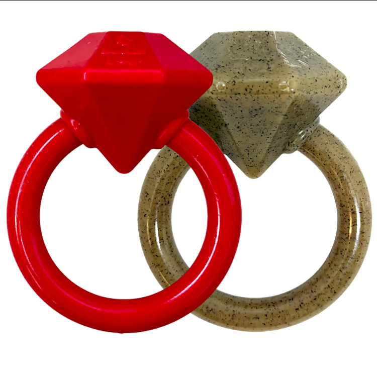 SodaPup Diamond Ring Nylon Teething Puppies | Durable & USA Made