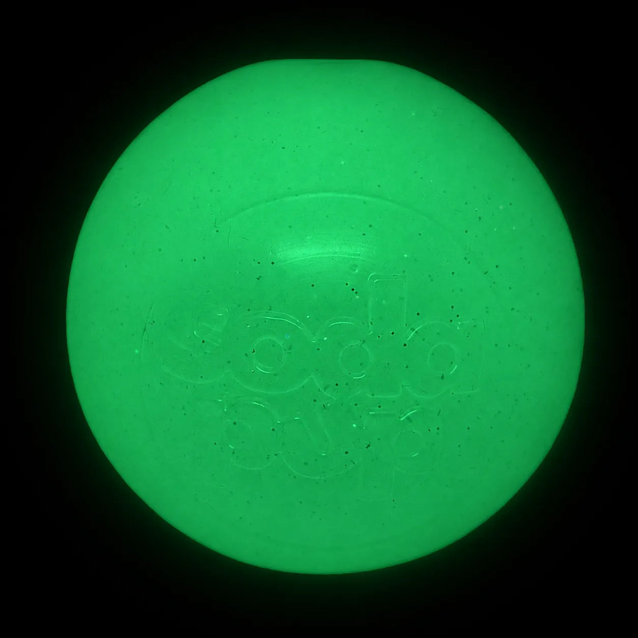 Glow in the Dark Glitter Ball 2-Pack Dog Toy | Soft PUP-X Rubber Floating Fetch Ball with Treat Dispenser | USA Made - SodaPup/True Dogs, LLC