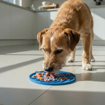 SodaPup USA-K9 Stars Stripes Design eMat Enrichment Lick Mat Dogs Cats Suction Cups | USA Made