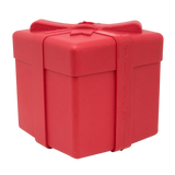 Gift Box eDispenser Durable Rubber Chew Toy & Treat Dispenser - SodaPup/True Dogs, LLC