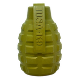 USA-K9 Grenade eDispenser Durable Rubber Chew Toy & Treat Dispenser