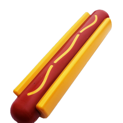 SodaPup Hot Dog Nylon Toy Aggressive Chewers | USA Made