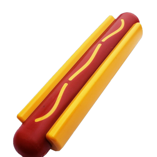 SodaPup Hot Dog Nylon Toy Aggressive Chewers | USA Made