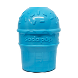 Ice Cream Cone Durable PUP-X Rubber eDispenser Chew Toy and Treat Dispenser - SodaPup/True Dogs, LLC