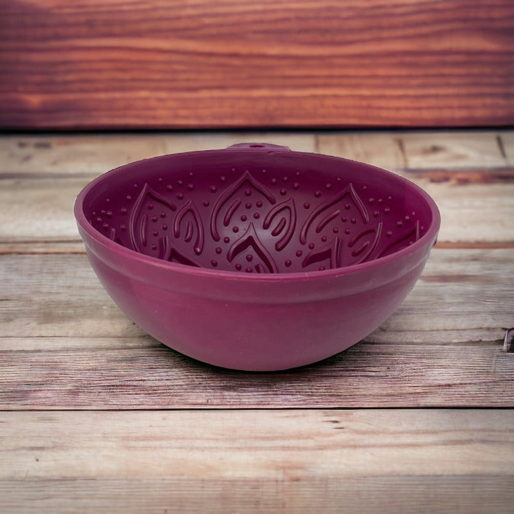 SodaPup Garden Eatin' Tipsy Bowl Wobble Lick Mat Dogs & Cats | USA Made