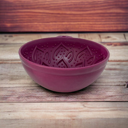 SodaPup Garden Eatin' Tipsy Bowl Wobble Lick Mat Dogs & Cats | USA Made