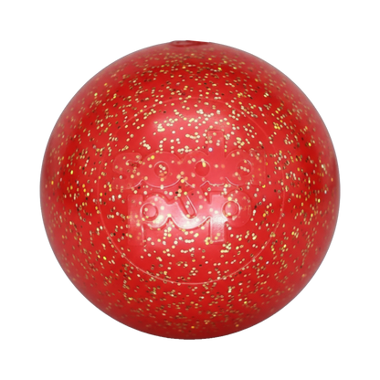 Glitter Ball 2-Pack Dog Toy | Soft Rubber Floating Fetch Ball with Treat Dispenser | USA Made - SodaPup/True Dogs, LLC