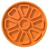 Citrus Softie eTray Shallow Slow Feeder Dog Bowl |  USA Made - SodaPup/True Dogs, LLC