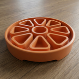 Citrus Softie eTray Shallow Slow Feeder Dog Bowl |  USA Made - SodaPup/True Dogs, LLC