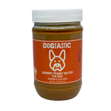 Dogtastic Gourmet Peanut Butter for Dogs - Pumpkin & Flax Seed Flavor