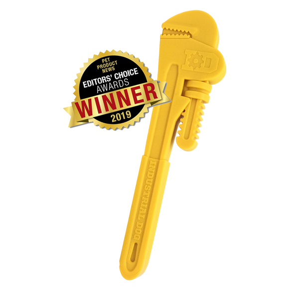 ID Pipe Wrench  Ultra Durable Nylon Dog Chew Toy