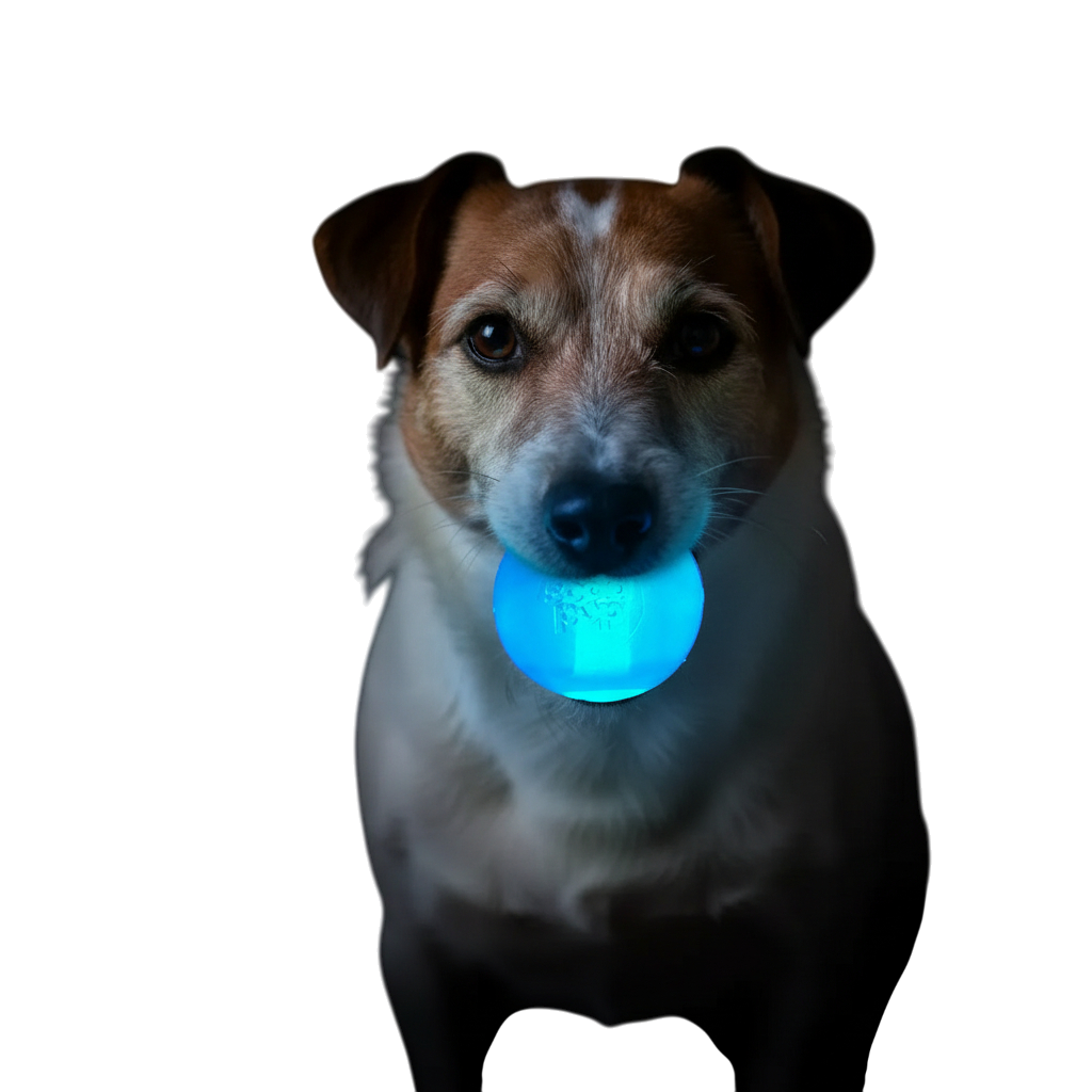 SodaPup Strobe Ball Light-Up Dog Toy Durable Floating Chew | Made USA