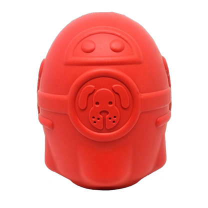 SodaPup Rocketman Dog Toy Durable Rubber Chew & Treat Dispenser | USA Made Rocket Man