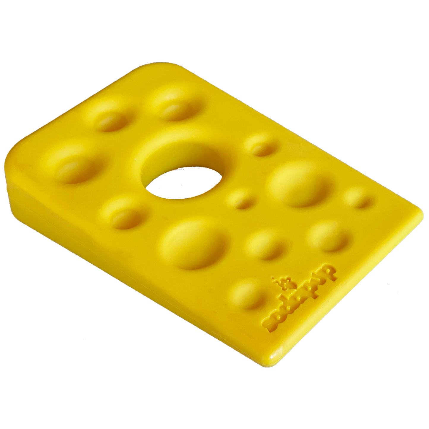 SodaPup Swiss Cheese Wedge Nylon Dog Chew Toy Aggressive Chewers |